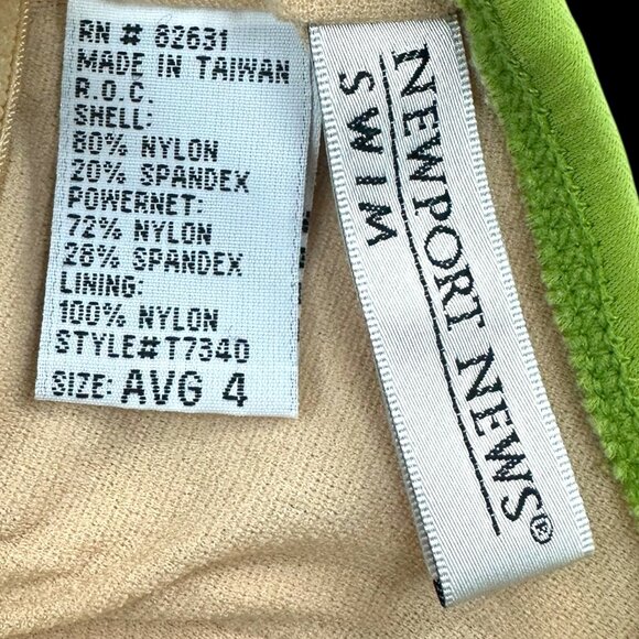 Vintage Newport News One Piece Swimsuit - Picture 4 of 6